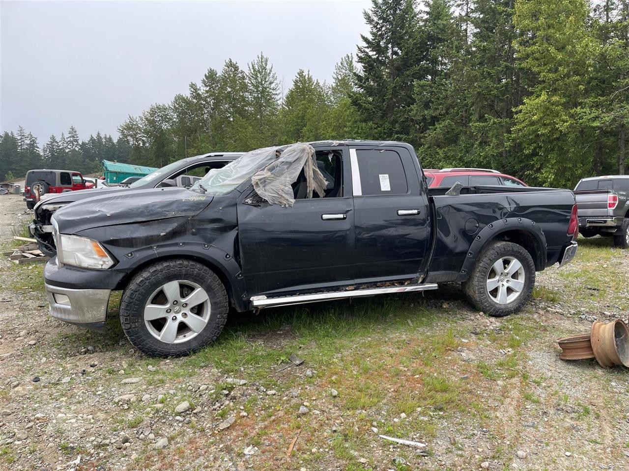 Used Front Left Upper Upper Control Arm Front fits: 2011 Ram Dodge 1500 pickup 4