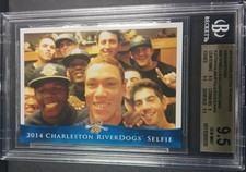 2014 Charleston Riverdogs Aaron Judge SELFIE #35 BGS GEM MINT 9.5 MINOR LEAGUE