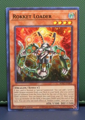 Yugioh Rokket Loader BPRO-EN001 Ultra Rare 1st Edition NM