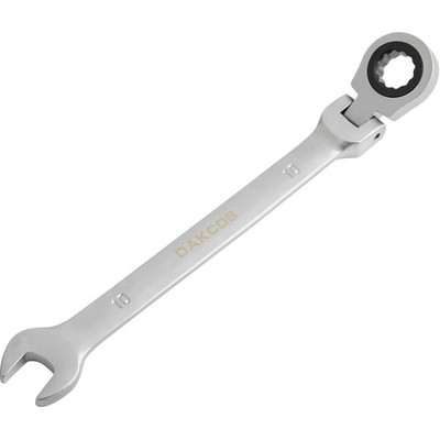 Combination Ratchet Wrench 10 mm Metric Ratchet Combination Spanner with Join...