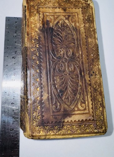 Antique Very Rare Leather 1800s The Holy Bible ~ AS IS ~ SEE PICTURES - Picture 19 of 21