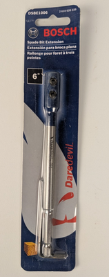 #ad Bosch Daredevil DSBE1006 6quot; Spade Bit Extension – Fits Spade amp; Flat Bits – NEW $8.00