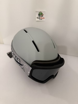 Kids Ski Helmet and Goggles Set, Snowboard Helmet, Durable PC Shell & EPS Foam,