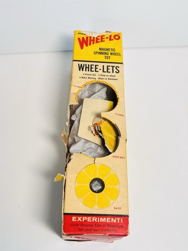 Vintage 1960's Whee-Lo Magnetic Spinning Toy With Original Box - Picture 7 of 10