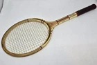 VINTAGE DUNLOP "THE ROCKET" MYCHRO BALANCE MAXPLY WOODEN TENNIS RACQUET 4 1/2