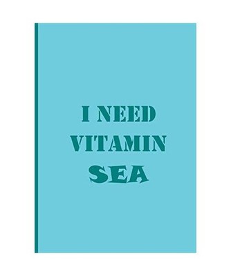 I Need Vitamin SEA - Notebook / Extended Lines / Soft Matte Cover: An Ethi Pike 