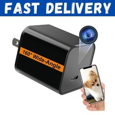 Wifi Smart Camera Charger with Premium Wide-Angle 160° – Live