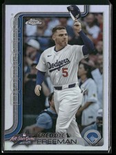 FREDDIE FREEMAN 2025 Topps Chrome Update #ASGC-11 All Star Game Refractor