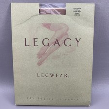 Legacy Legwear Body Shaper Pantyhose Size D Warm Beige 1 Pair A19744 Made in USA