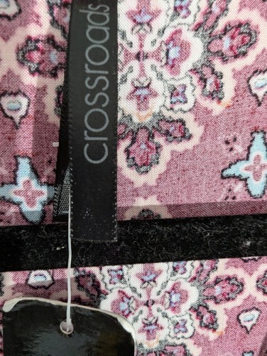 Cross Roads Dress Maxi Wrap Sleeveless. Size 18 NWT Boho - Picture 6 of 8