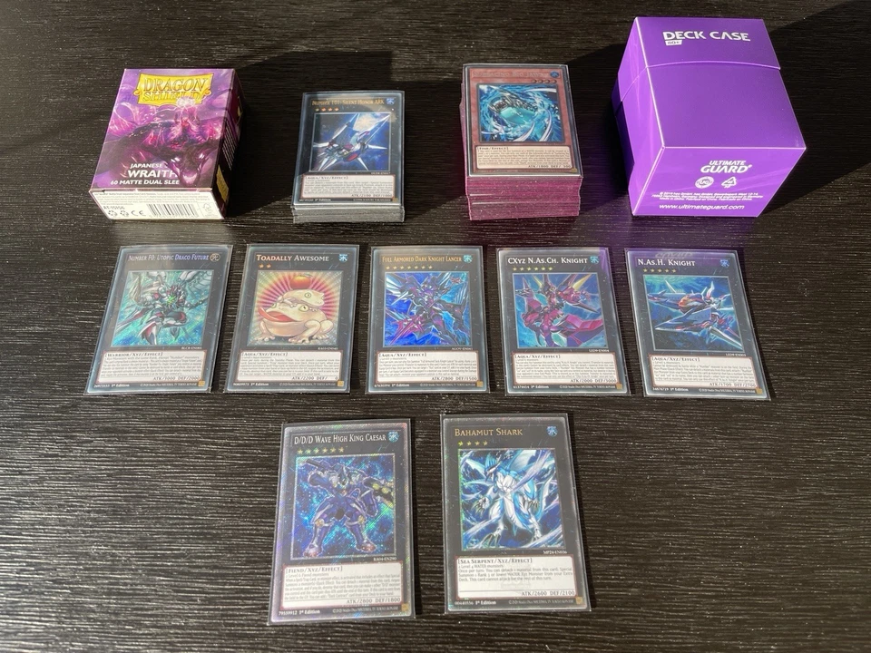 Shark Playable Deck Collection + Extras Yugioh ZEXAL Toadally N.As.h Knight Cxyz - Image 2 of 4