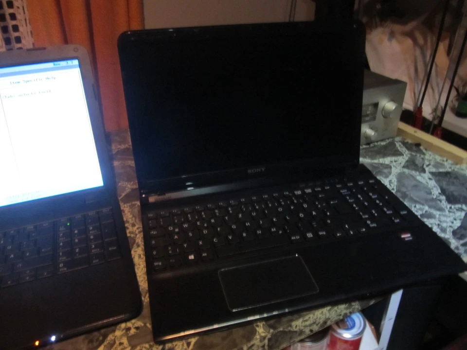 💻 Konvolut 3 Notebooks Toshiba Sony Fujitsu defekt Bastler Laptop Ersatzteile - Bild 4 von 4