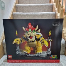Image of LEGO Super Mario 71411 The Mighty Bowser BNIB Sealed Retired Display Set