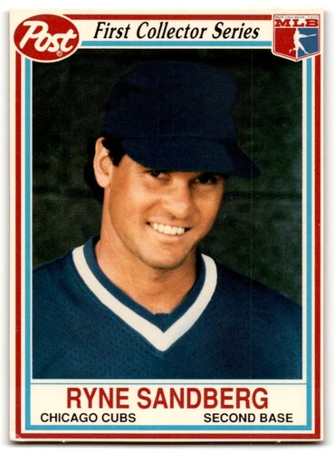 1990 Post Cereal #9 Ryne Sandberg Chicago Cubs