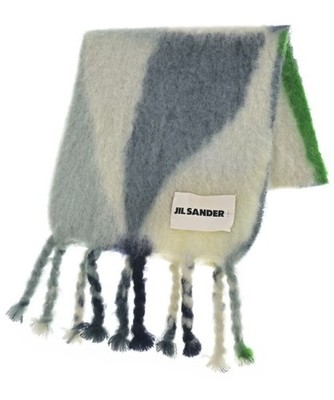JIL SANDER Scarves GrayxNavyxGreenetc. 2200672813078