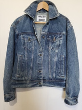 = New Walter Baker Relaxed Denim Jacket In Bl...