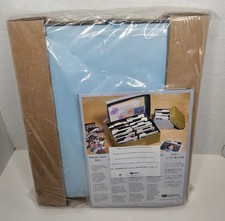 Creative Memories Power Sort Box Blue 2004 Holds 2400 Photos NEW