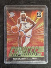 2024-25 Donruss Optic LIME GREEN SP /199 Shai Gilgeous-Alexander Express Lane