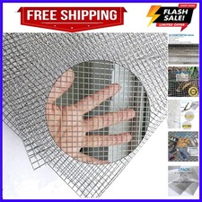 Aggiornato 2PACK SS Rete Filo, 4 Reti Completamente Saldate, 12 X 24 in310mm X 620m...