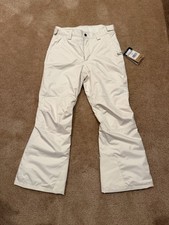 The North Face Girls Freedom Insulated Snow Pants White Dune Size XL 14-16 