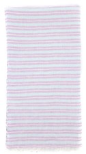 Luigi Borrelli Lavender Purple Striped Long Scarf - 60" x 27" - LBSS1282 