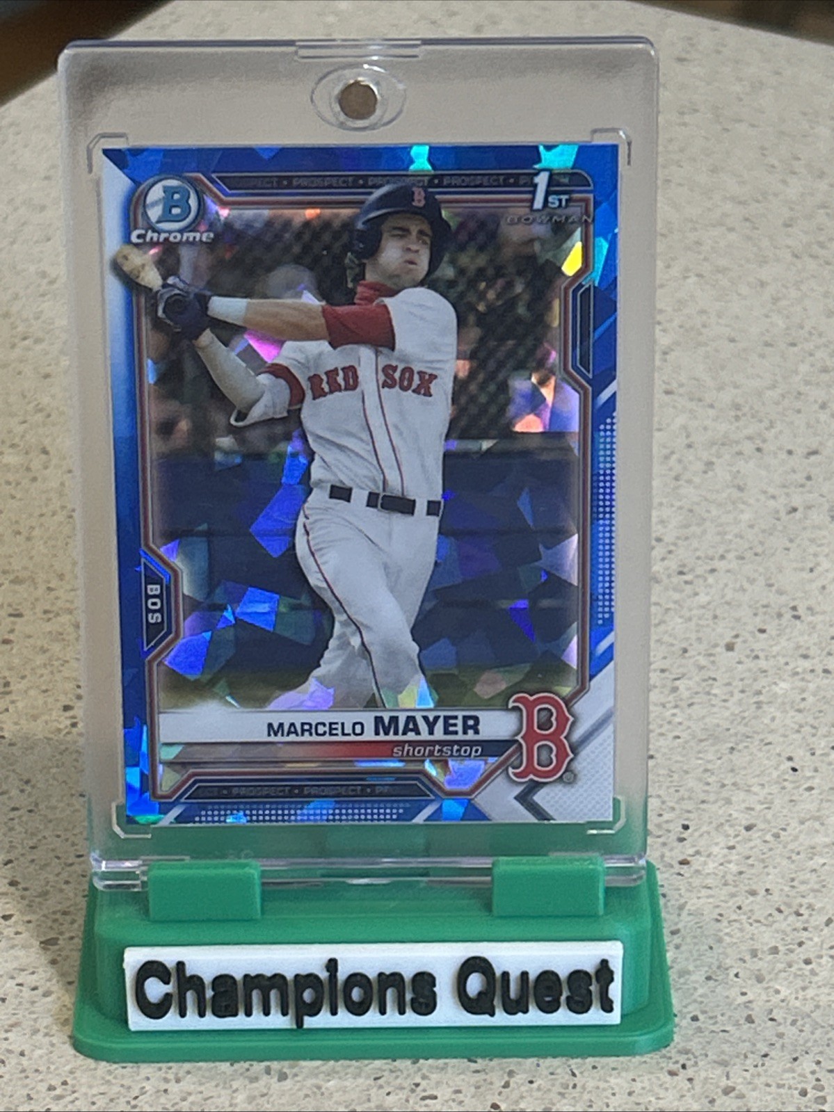 2021 Bowman Draft Chrome Sapphire Marcelo Mayer