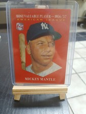 2021 Topps X Mickey Mantle Collection #24 HOF 1961 Reprint New York Yankees