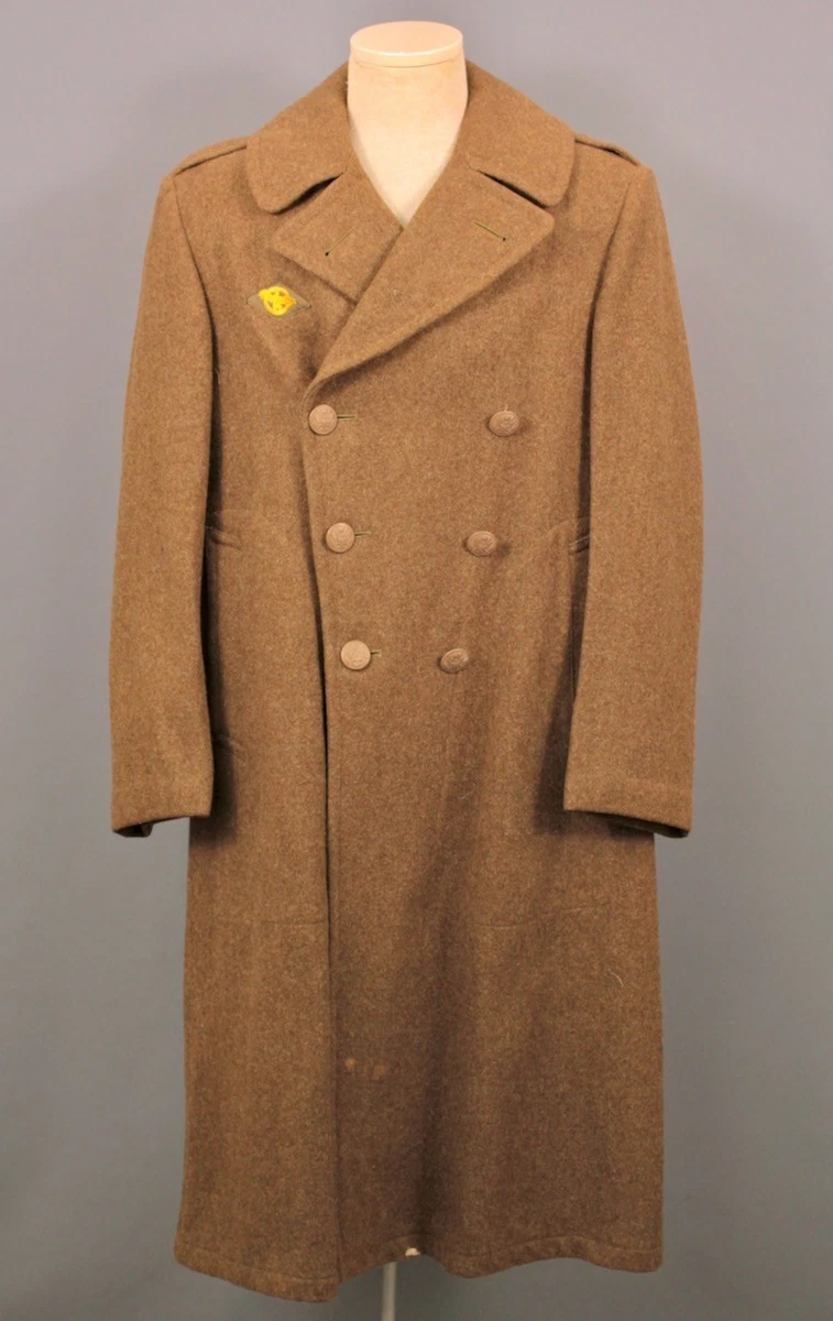 Army Trench Coat In Original Ww2 Collectible Us Uniforms | eBay