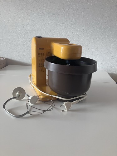 Bosch Küchenmaschine UM4 Vintage Retro gelb mit Zubehör Ersatzteil/defekt