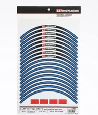 Yoshimura Wheel Rim Sticker Type-A (12 pouces) / 904-221-5200 / Bleu