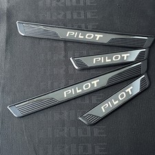 For Honda Pilot Accessories Door Sill Plate Steel Guard Protector 2016-2026 For Honda Pilot Accessories Door Sill Plate Steel Guard Protector 2016-2026