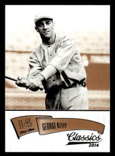 2014 Panini Classics #53 George Kelly Card New York Giants