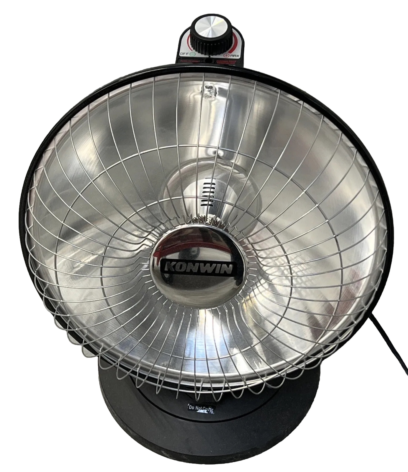 Konwin Heat Dish 1000w Parabolic Space Heater w/Ceramic Heating