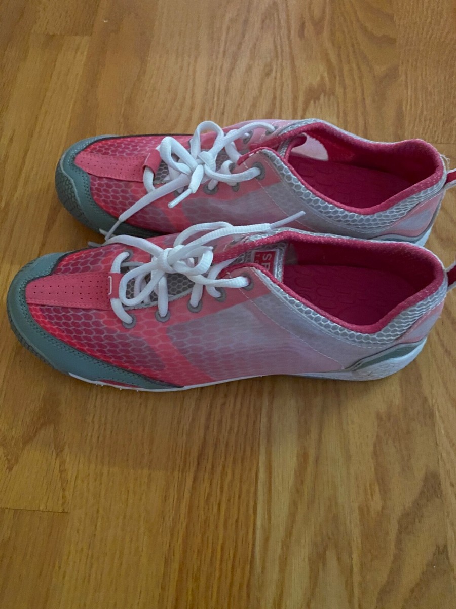 Women's Sperry Searacer Rose Pink Water Sneakers, Size 9 Gently