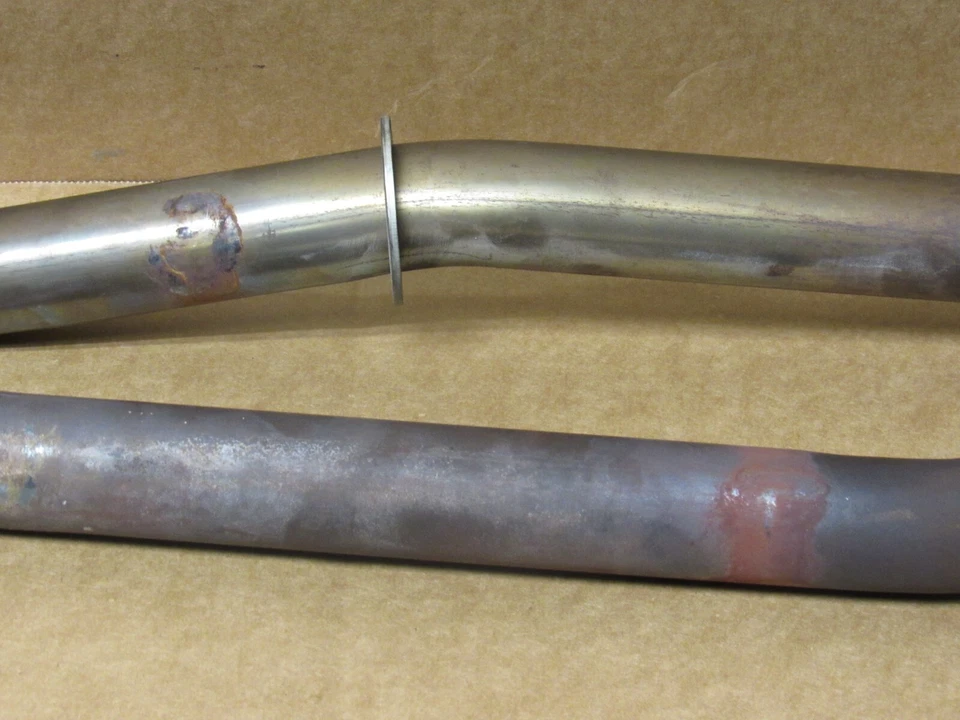 Honda VT1100C 1996 Shadow Ace tubos de cabezal de acero inoxidable mercado de accesorios Foto 3 de 4