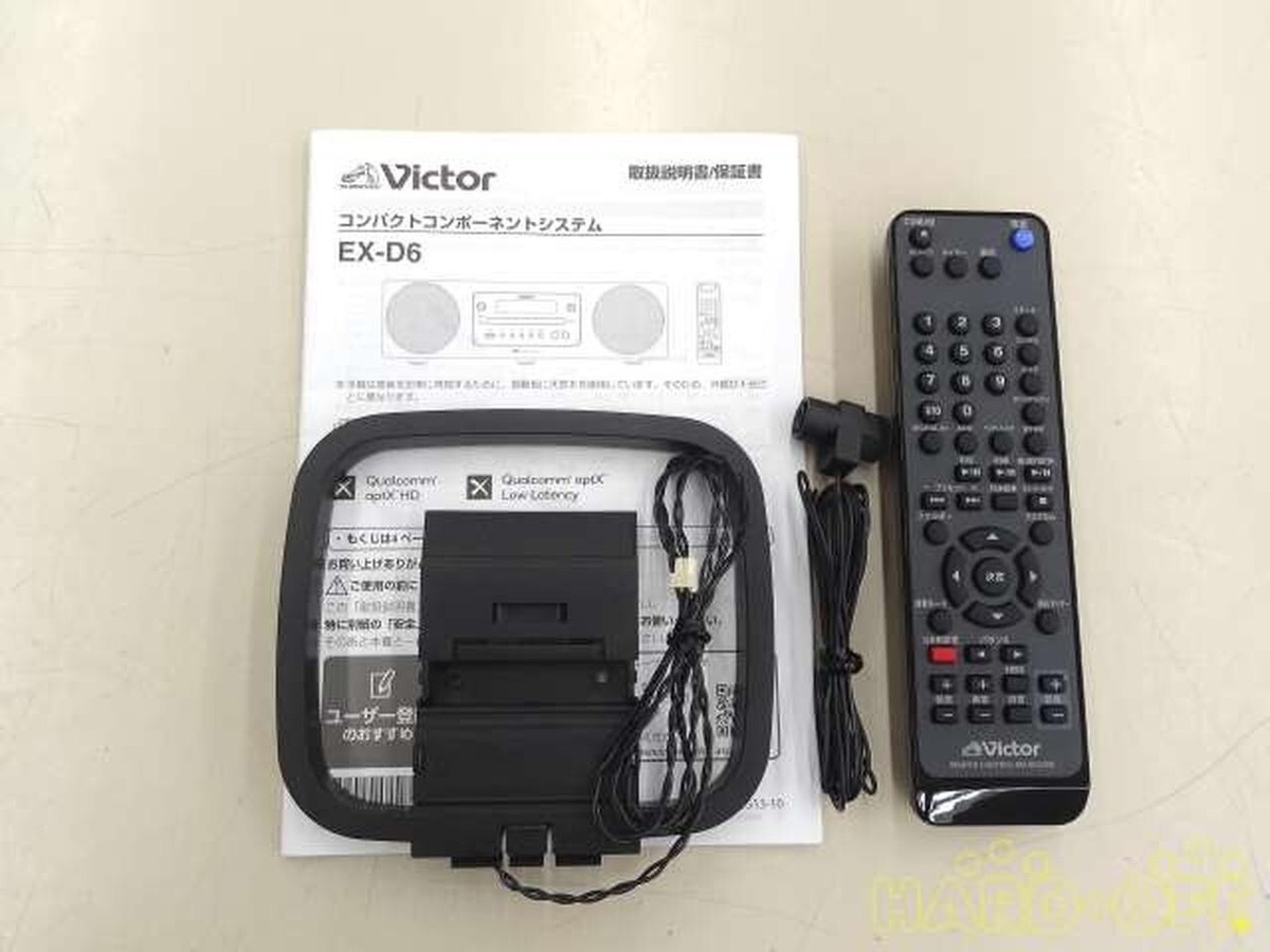 JVC Kenwood Victor EX-D6 Mini Component System CD Player Bluetooth