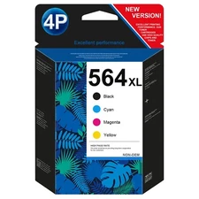 564XL High Yield Replacement for HP 564 XL Ink Cartridge DeskJet 3520 3521