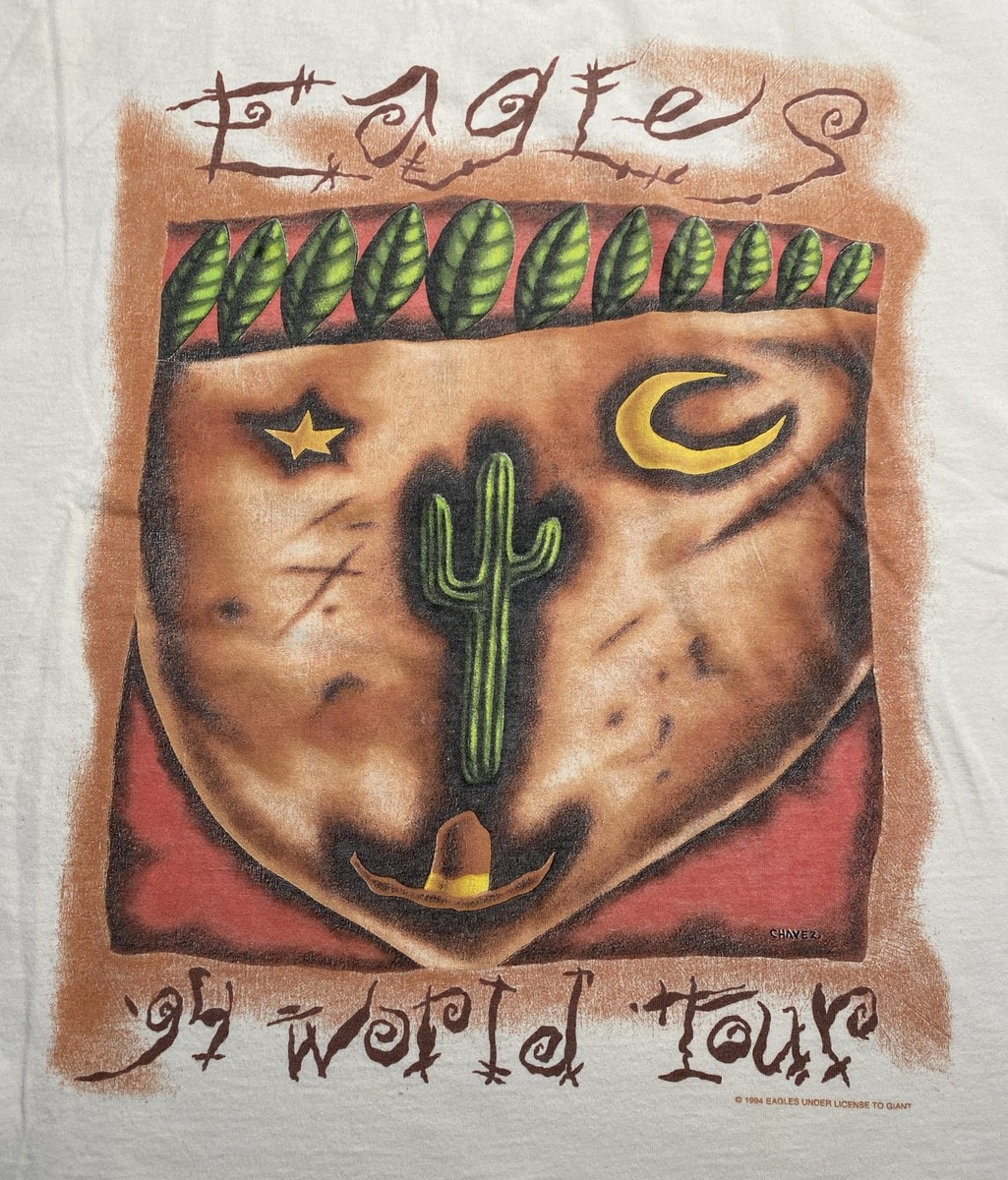 Vintage 94年 USA製 EAGLES ツアー バンド Tシャツ Vintage 1994 Eagles World Tour Band T-shirt / Band Tee