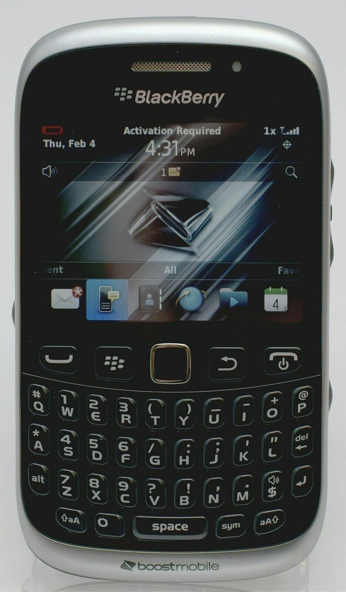 Blackberry 9310 Curve BLACK Smartphone for Boost Mobile Keyboard