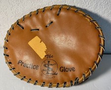 Louisville Slugger Baseball The Original Practice Glove Brown Throws Right Hand