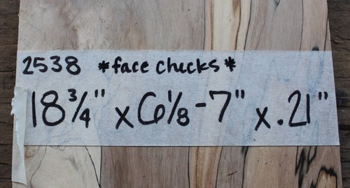 Curly Spalted Ink Line Maple Drop Top 0,21" THK Gitarre Bass Tonholz 2538 - Bild 14 von 14