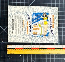 Large 1946 Valmor Label Mystic Foam Black Americana Deadstock