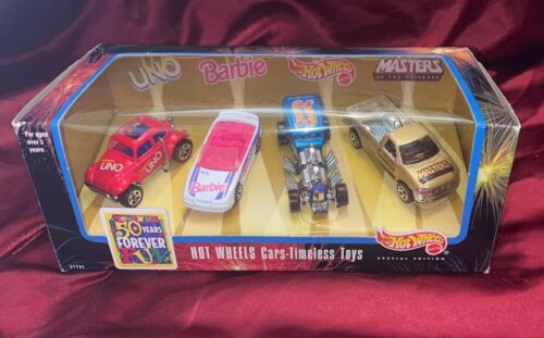 Hot Wheels Cars 1998 juguetes atemporales 50 años diversión ""Barbie Mustang"" #21131 - Imagen 1 de 6