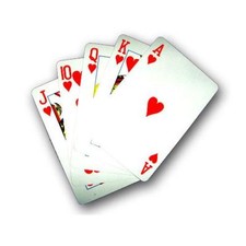 GEZINKTE POKER KARTEN | TRICKKARTEN | SKAT SPIEL KARTEN | SPIELKARTEN POKERKARTE