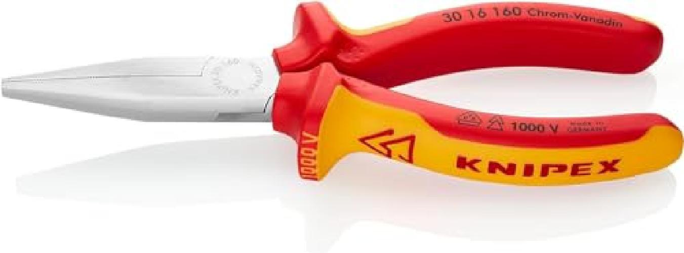Pinza Knipex Becchi Mezzotondi Isolata 1000V - Precisione VDE Professionale