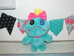 Disneyland Hong Kong Scrump Lilo & Stitch Ugly Doll Stuffed Soft Plush Toy 12