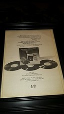 Rod McKuen Rare Original Essential Promo Poster Ad Framed!