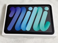 Apple iPad Mini Blue and Green 6th Generation Empty Box, BOX ONLY