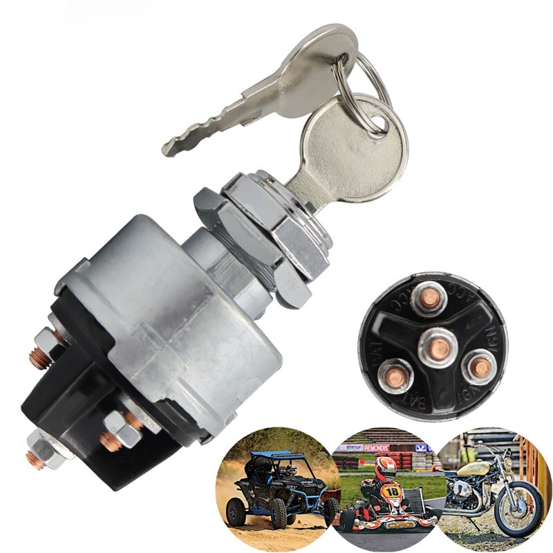 Dumper Keys Key Ignition MGI SpeedWare 4-Position Universal Ignition Key Switch For 12v Car Truck Tractor Trailer E 1113291 Ifor Williams Trailer Parts - Foto 12