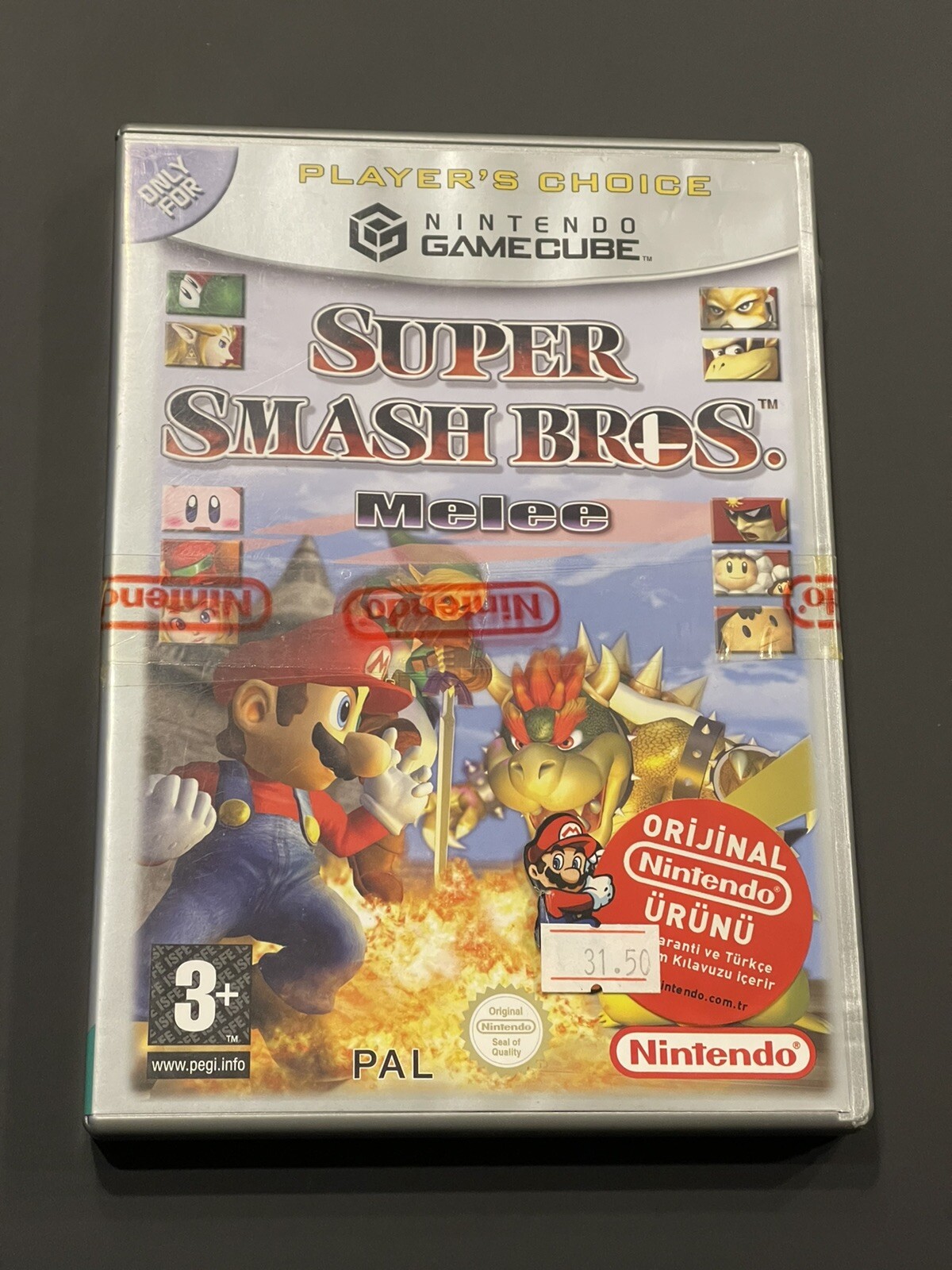 2002 Super Smash Bros Melee Nintendo Gamecube New w. Sealed Nintendo Band  Mario | eBay